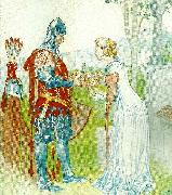 Carl Larsson lisana och margon painting